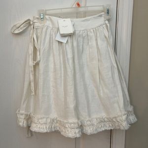 NWT Kate spade linen skirt